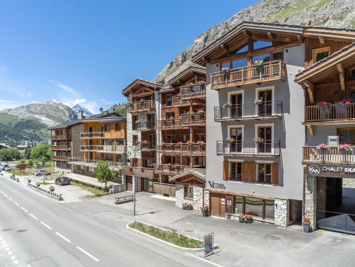 Victoria Lodge, Friendly Hotel Val-dʼIsère エクステリア 写真