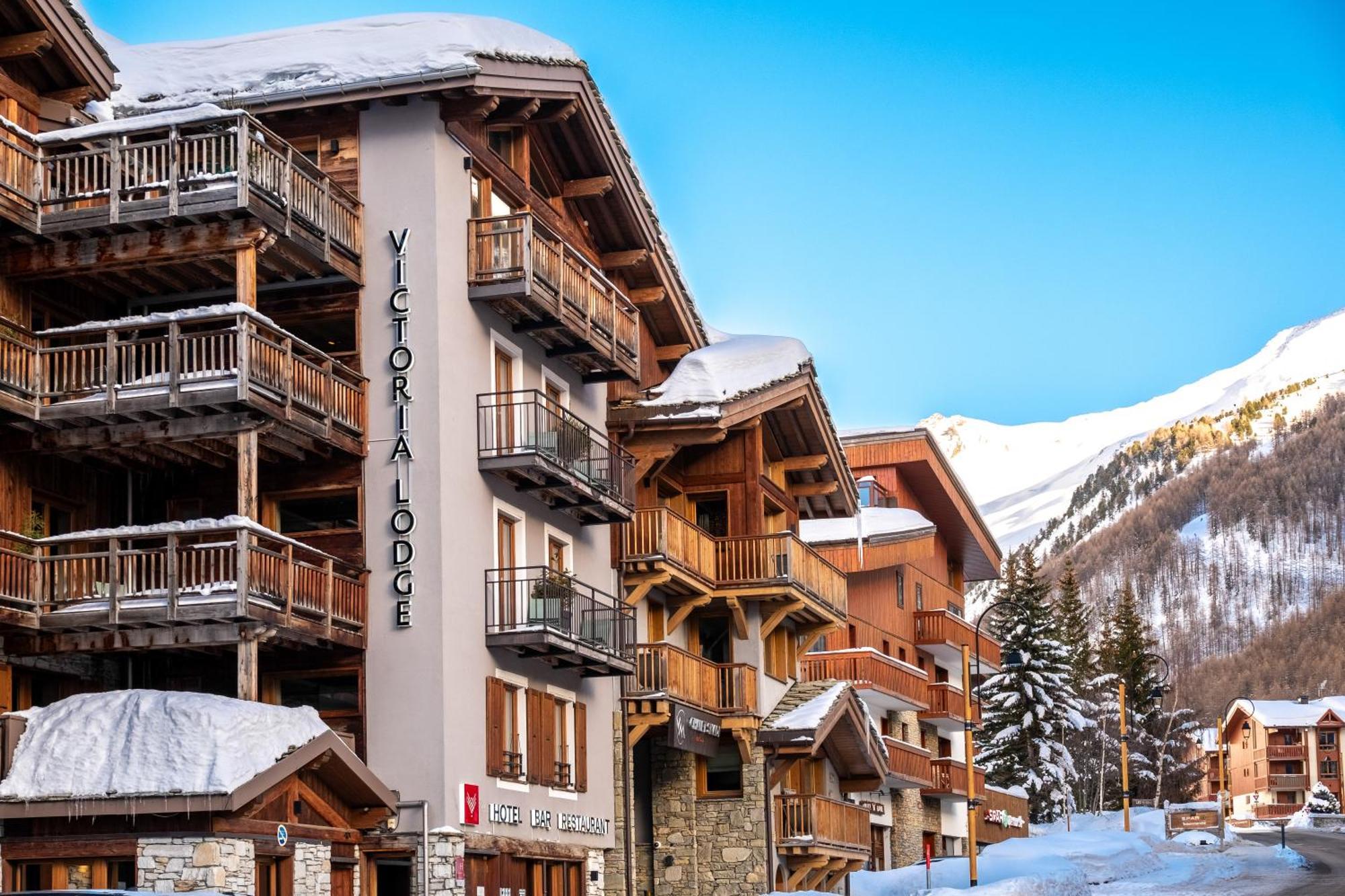 Victoria Lodge, Friendly Hotel Val-dʼIsère エクステリア 写真